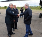 Временно исполняющий обязанности губернатора Красноярского края посетил Енисейск